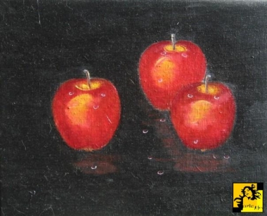 trzy jabłuszka