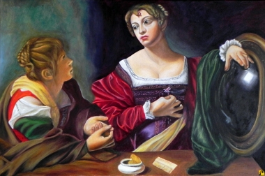Marta i Maria Magdalena Caravaggio