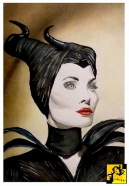 Angelina Jolie jako Czarownica Diabolina