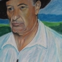 portret ksiedza Józefa Tischnera