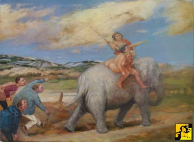 Ucieczka dziewic na słoniu