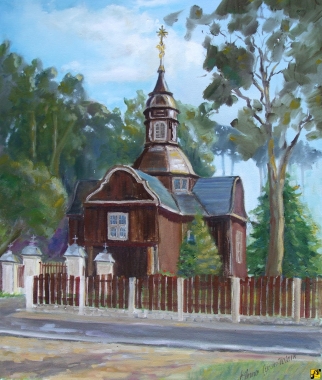 Kościółek w Łomnicy
