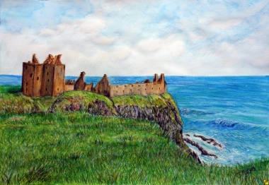 Zamek Donnottar Szkocja