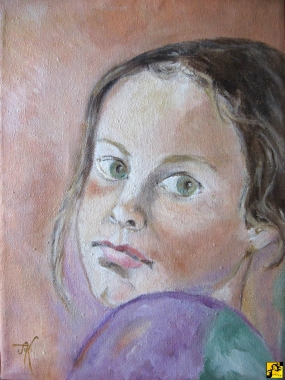Portret dziewczynki