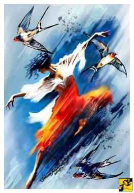 Ty jak jaskółki czarne, śmigające strzałki 