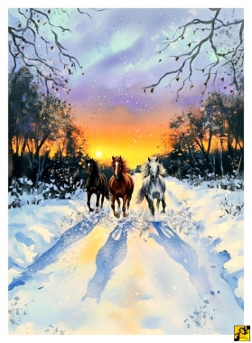 Wolne rumaki, niebiański wiatr