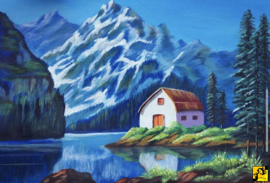 House in the mountains 