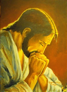Jezus modlący się w Ogrójcu