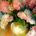 Bzy obraz olejny 40-60cm