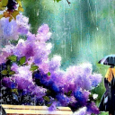 Pożegnanie w deszczu, został ślad bzu Pożegnanie w deszczu, został ślad bzu